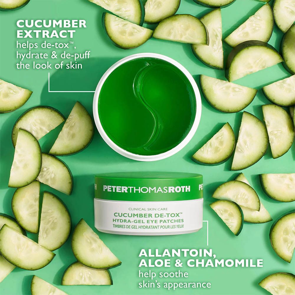 Peter Thomas Roth Cucumber De-Tox Hydra-Gel Oogpatches​