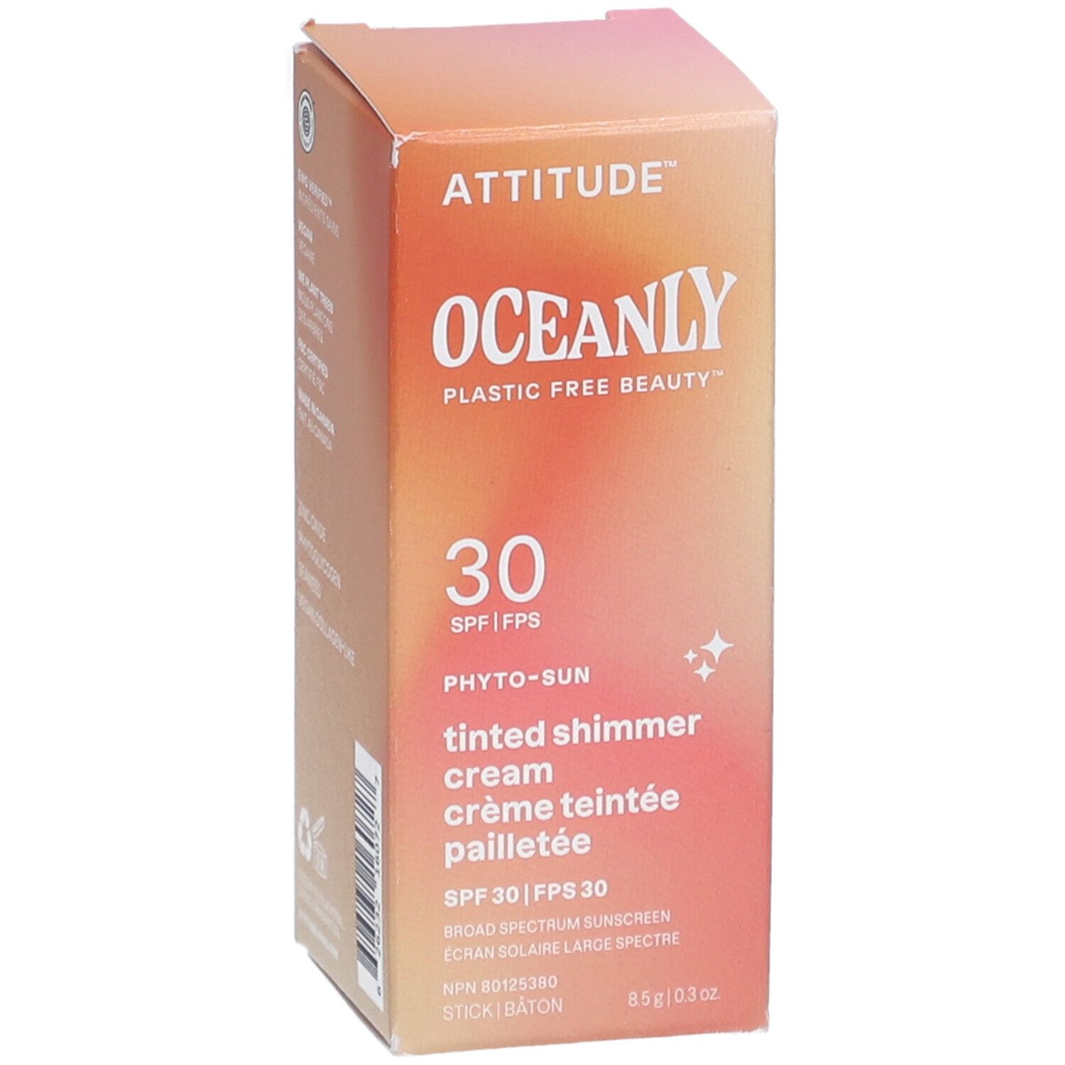 Attitude Oceanly Phyto Sun | Crème Teintée Pailletée SPF30