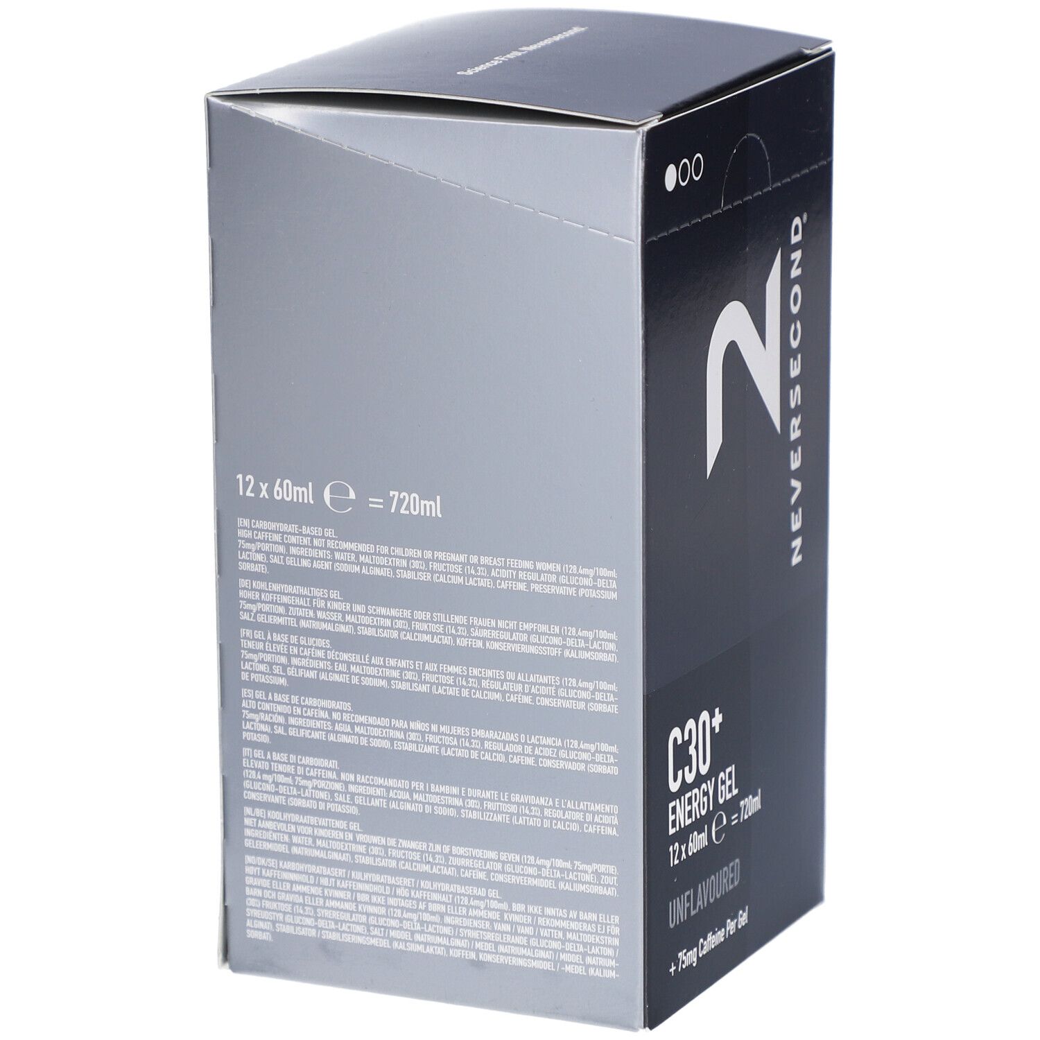 Neversecond C30+ Energy Gel Neutrale Smaak