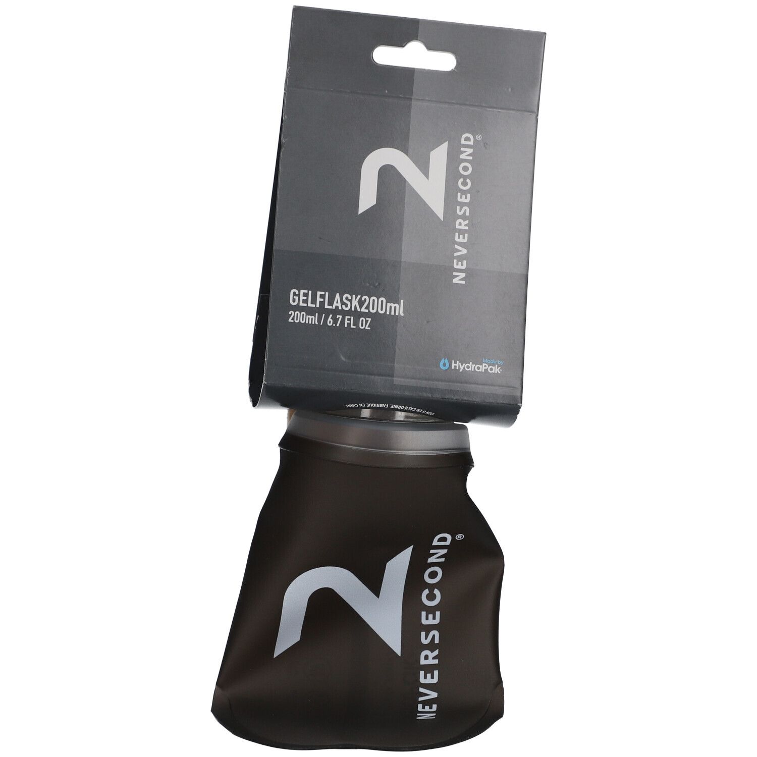 Neversecond x HydraPak GELFLASK200 200ml Gel Soft Flask
