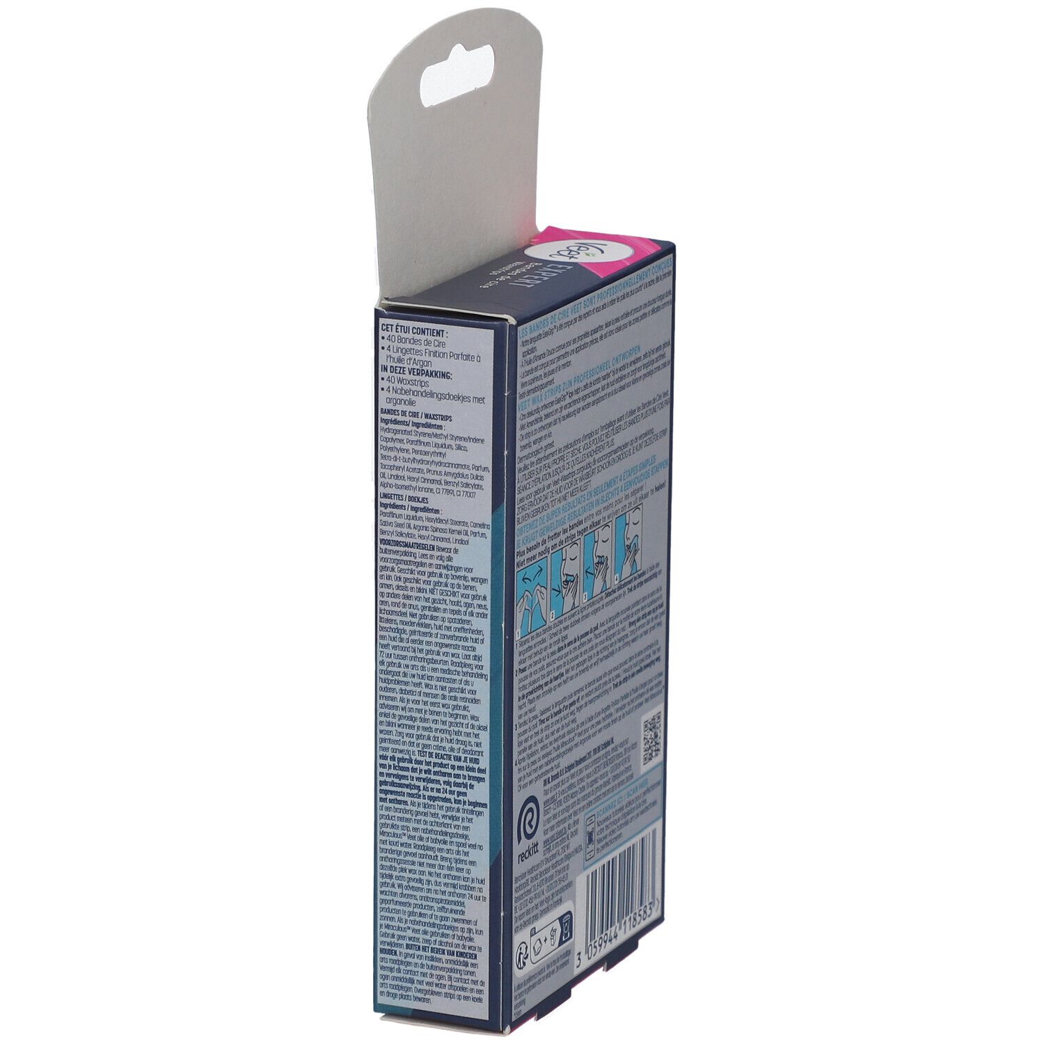 Veet Expert Waxstrips met Zoete Amandelolie