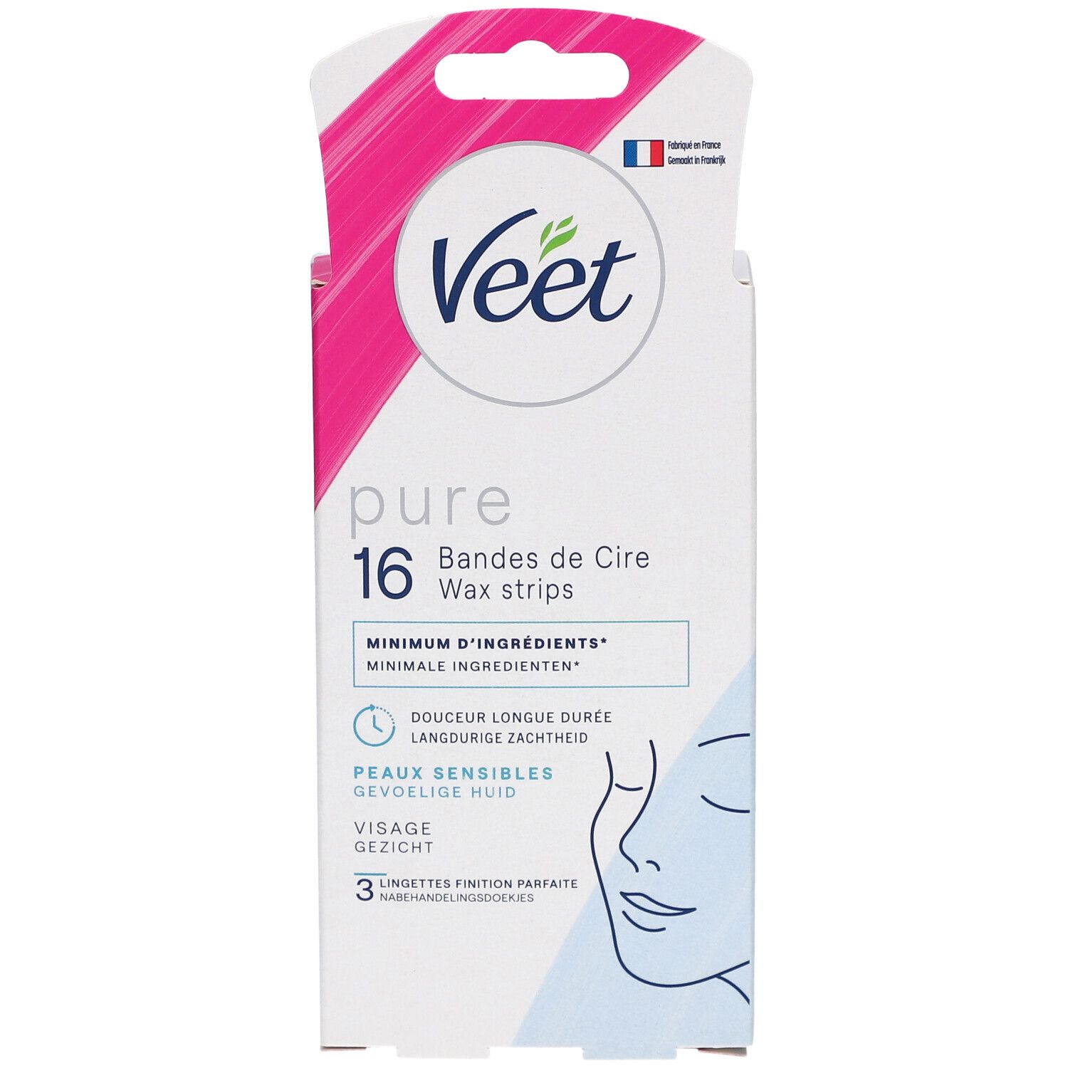 Veet Expert Waxstrips met Zoete Amandelolie