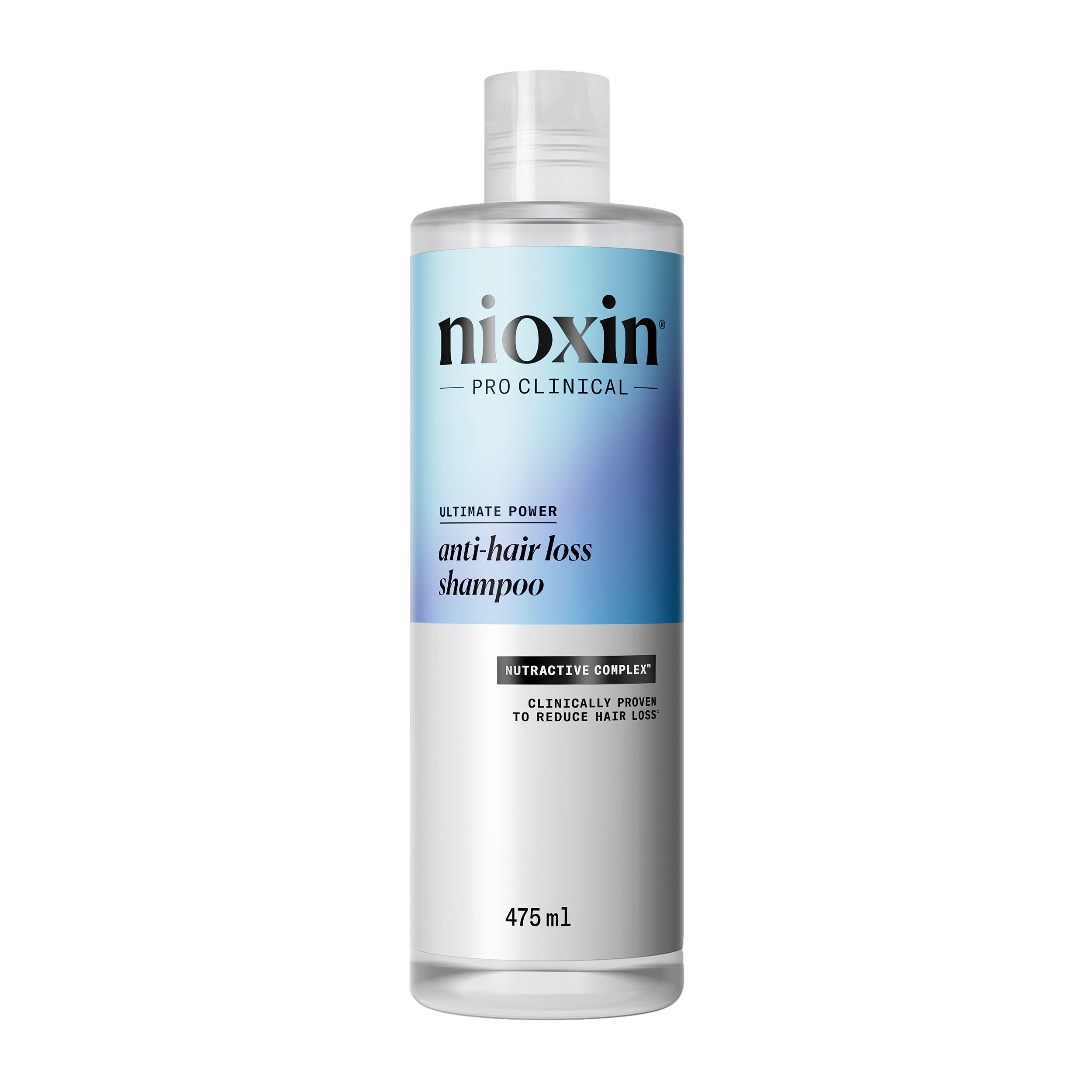 Nioxin Pro Clinical anti-haaruitval shampoo, 475ml.