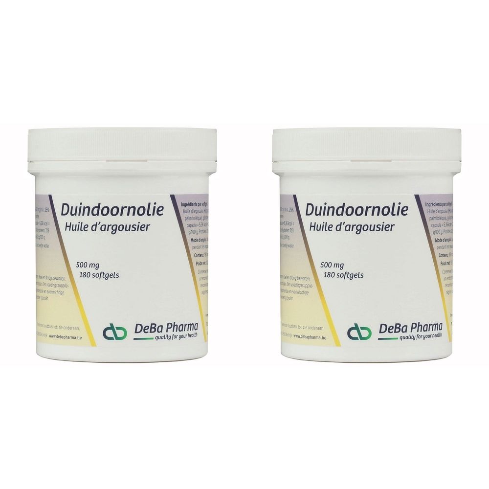 DeBa Pharma Huile D'Argousier 500 mg