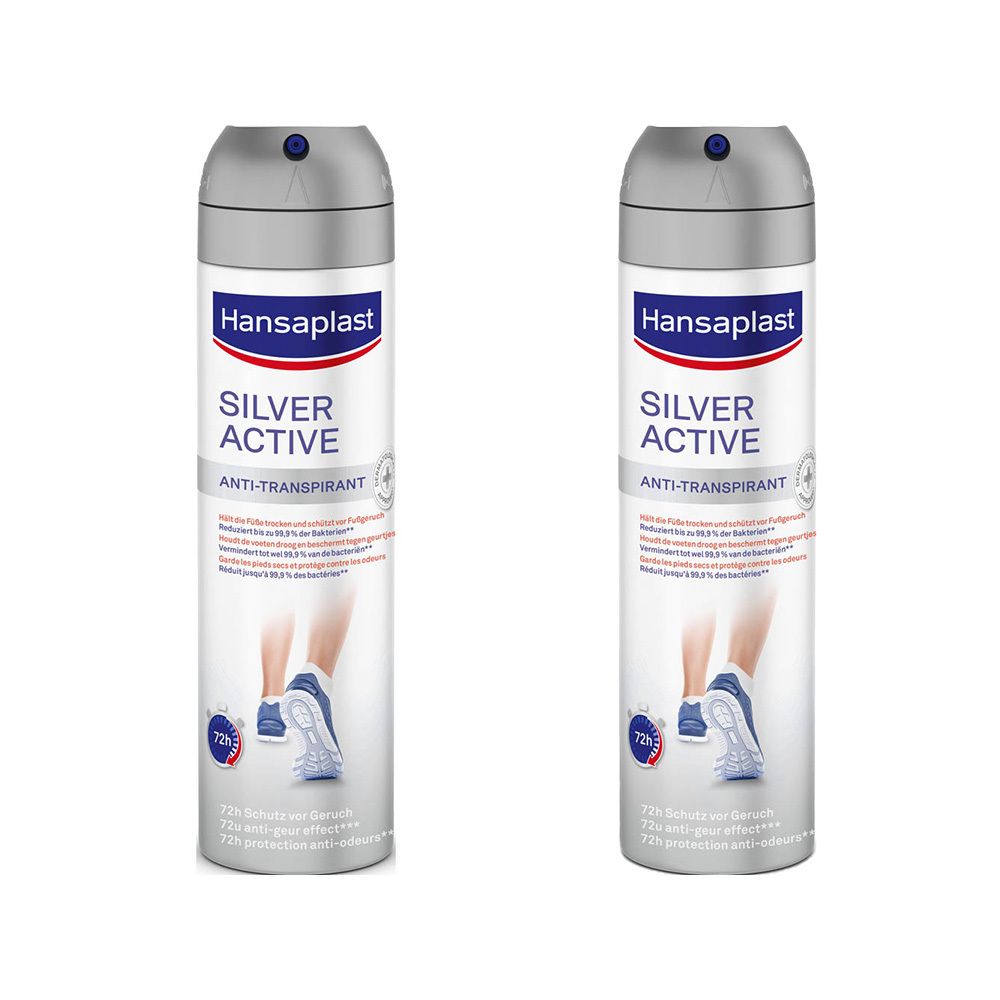 Hansaplast Silver Active Spray Voeten
