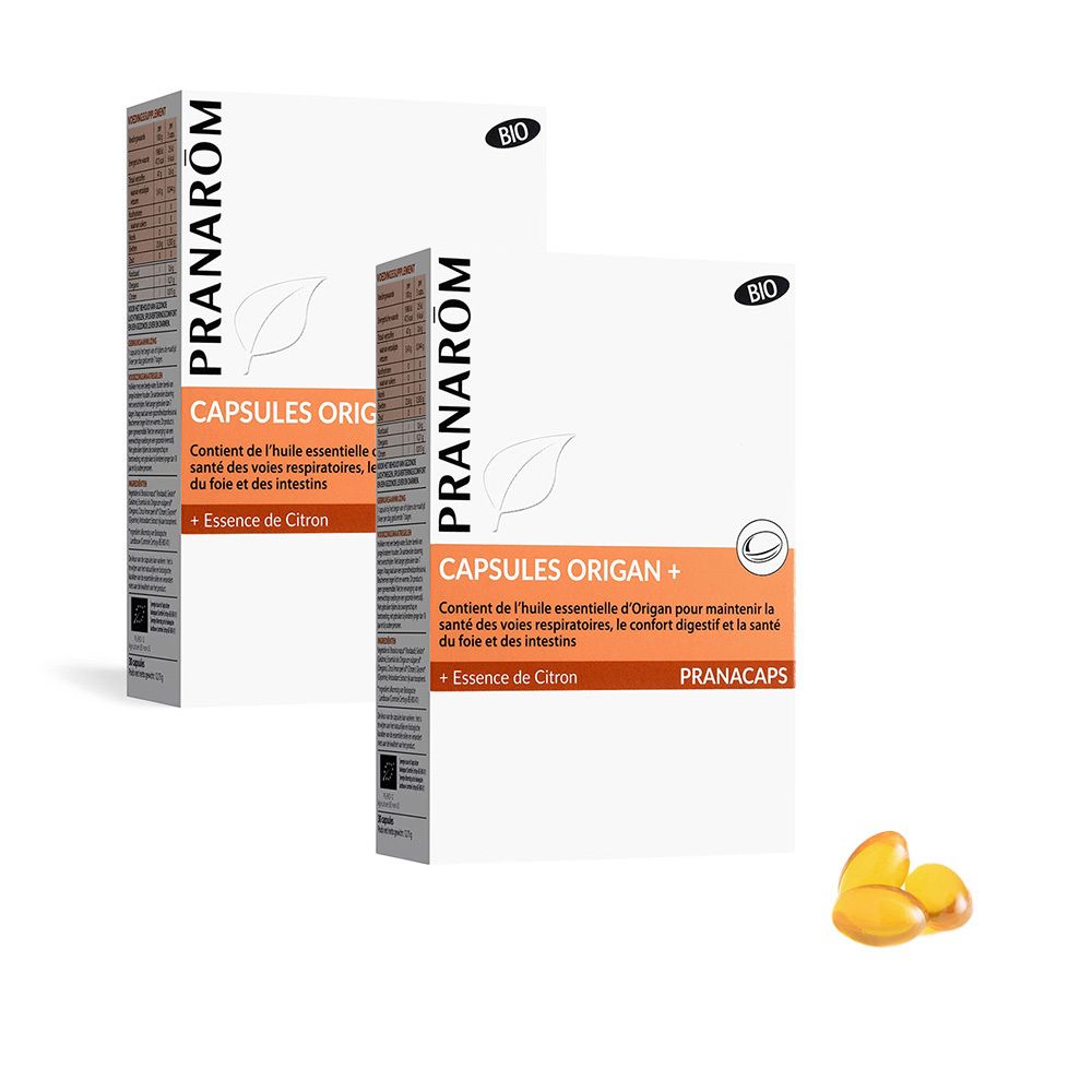 Pranarôm Pranacaps Oregano Bio