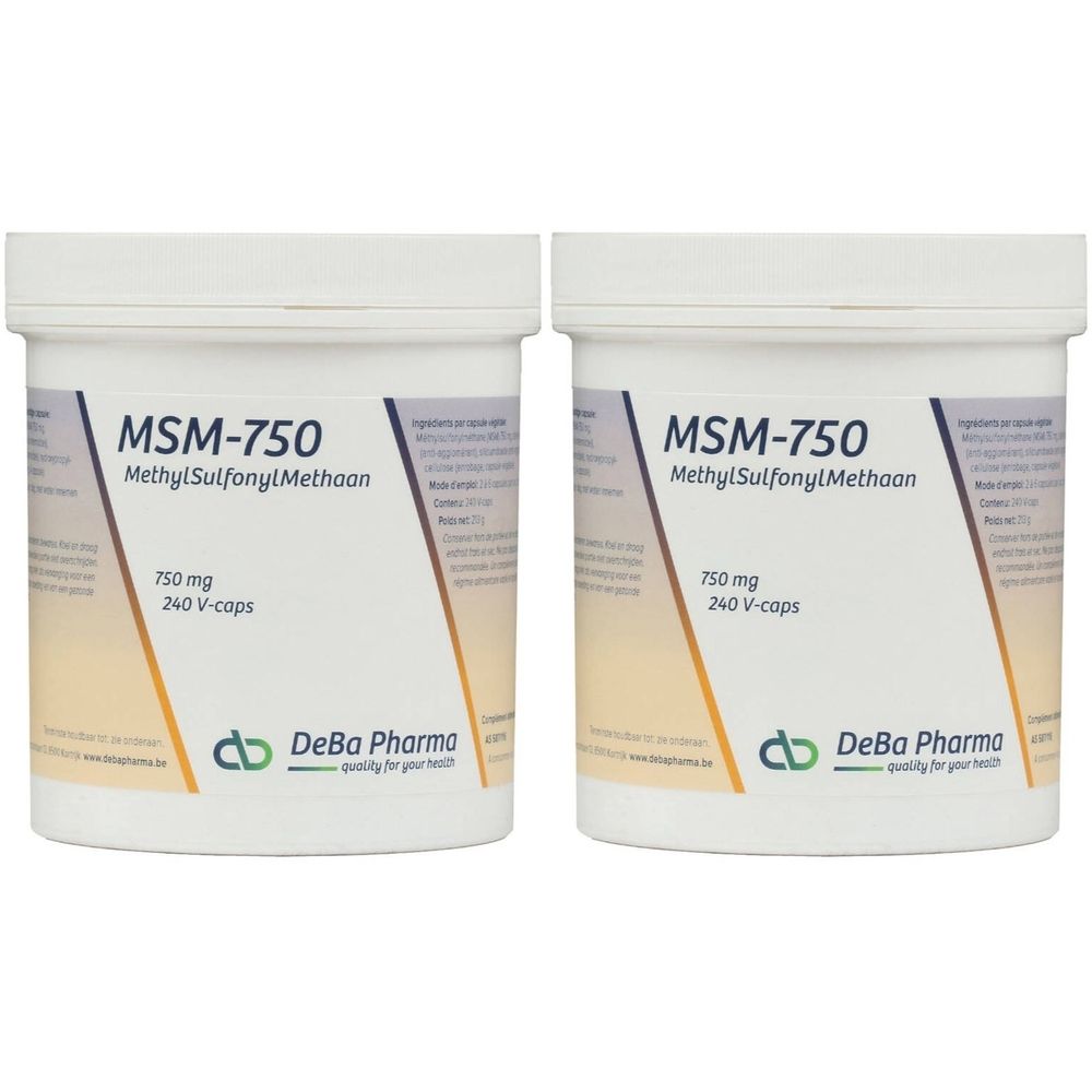 DeBa Pharma M.S.M. 750 mg