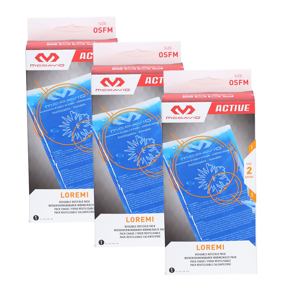 McDavid Cold Hot Pack Réutilisables Blue