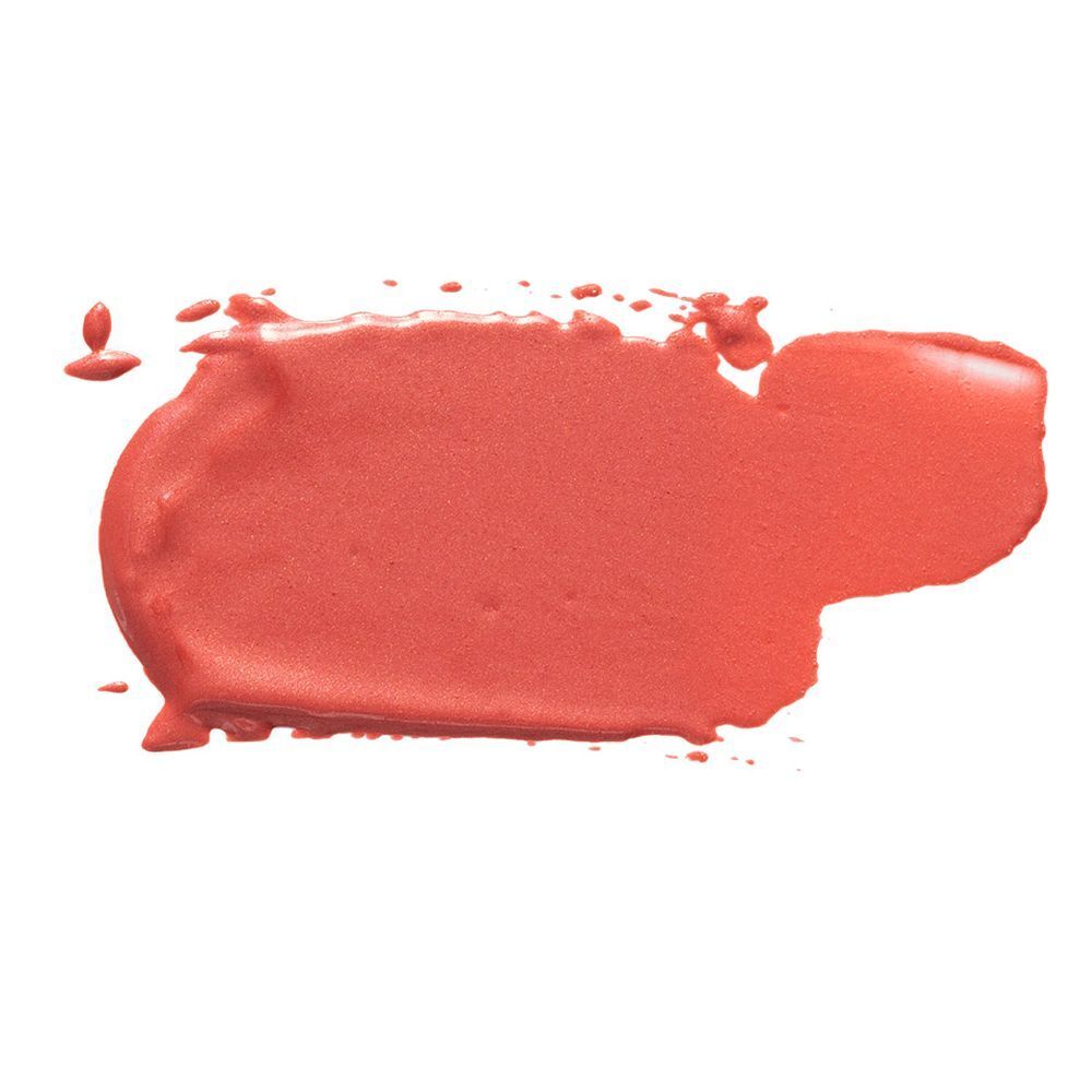 Blush-kleur op witte achtergrond. Rechthoekige vorm.