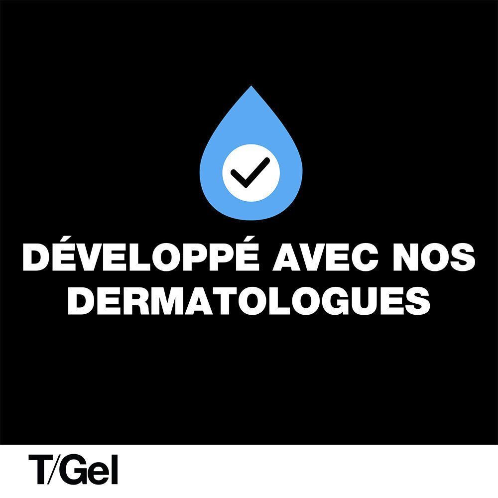Symbole de goutte d'eau avec coche. Développé avec des dermatologues.