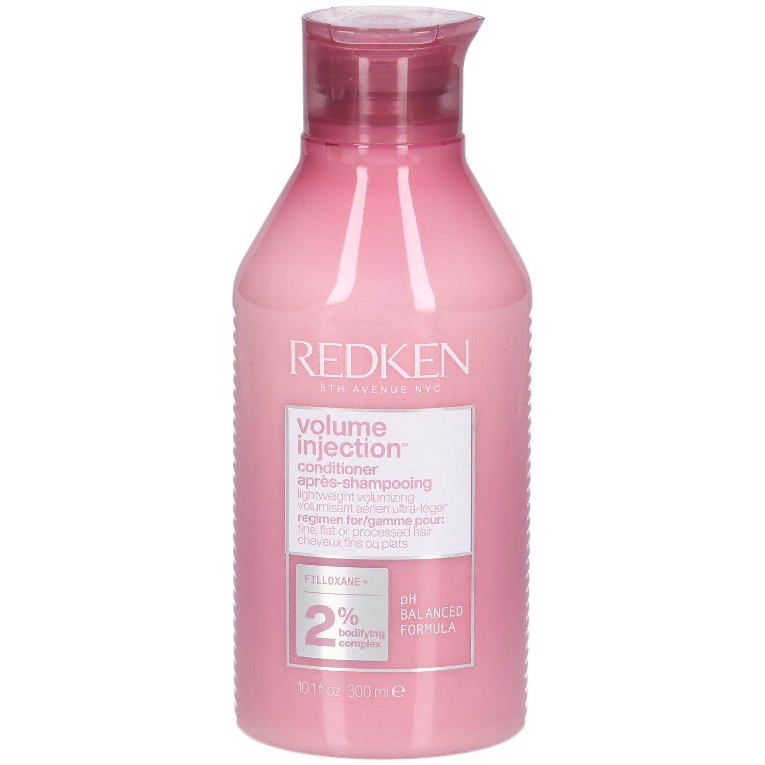 Redken Volume Injection Conditioner in roze fles van 300ml.