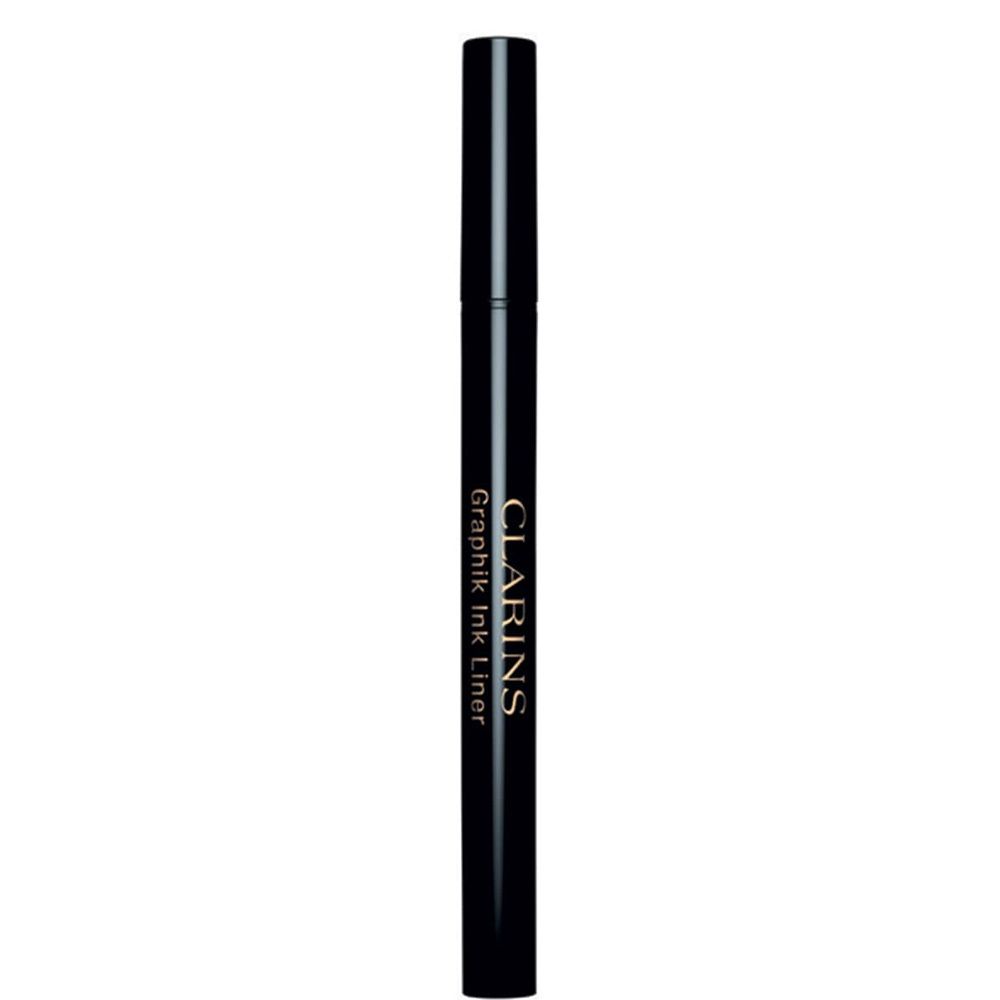 Clarins Graphik Ink Liner eyeliner pen, zwart, met gouden belettering.
