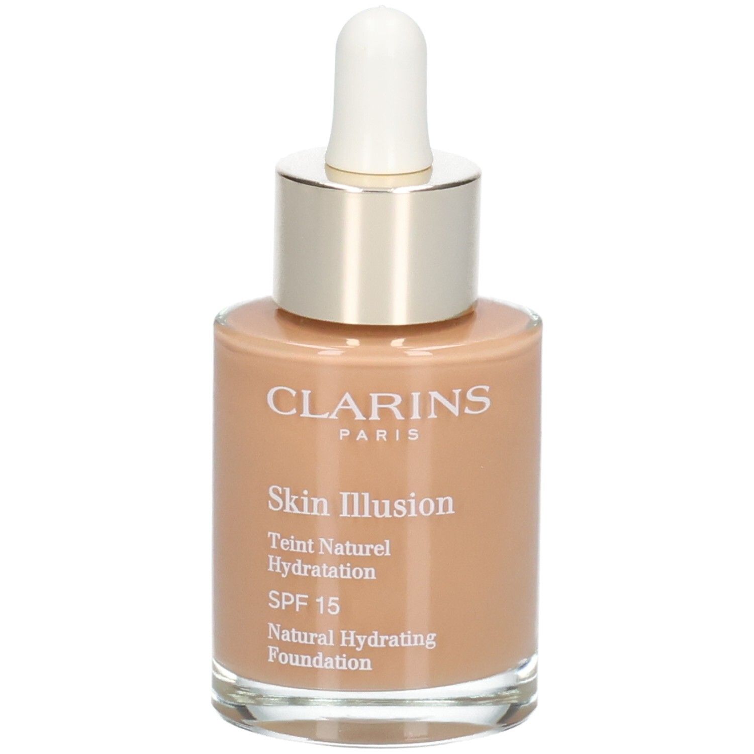 Clarins Skin Illusion fond de teint, 30ml, 113 Châtaigne.