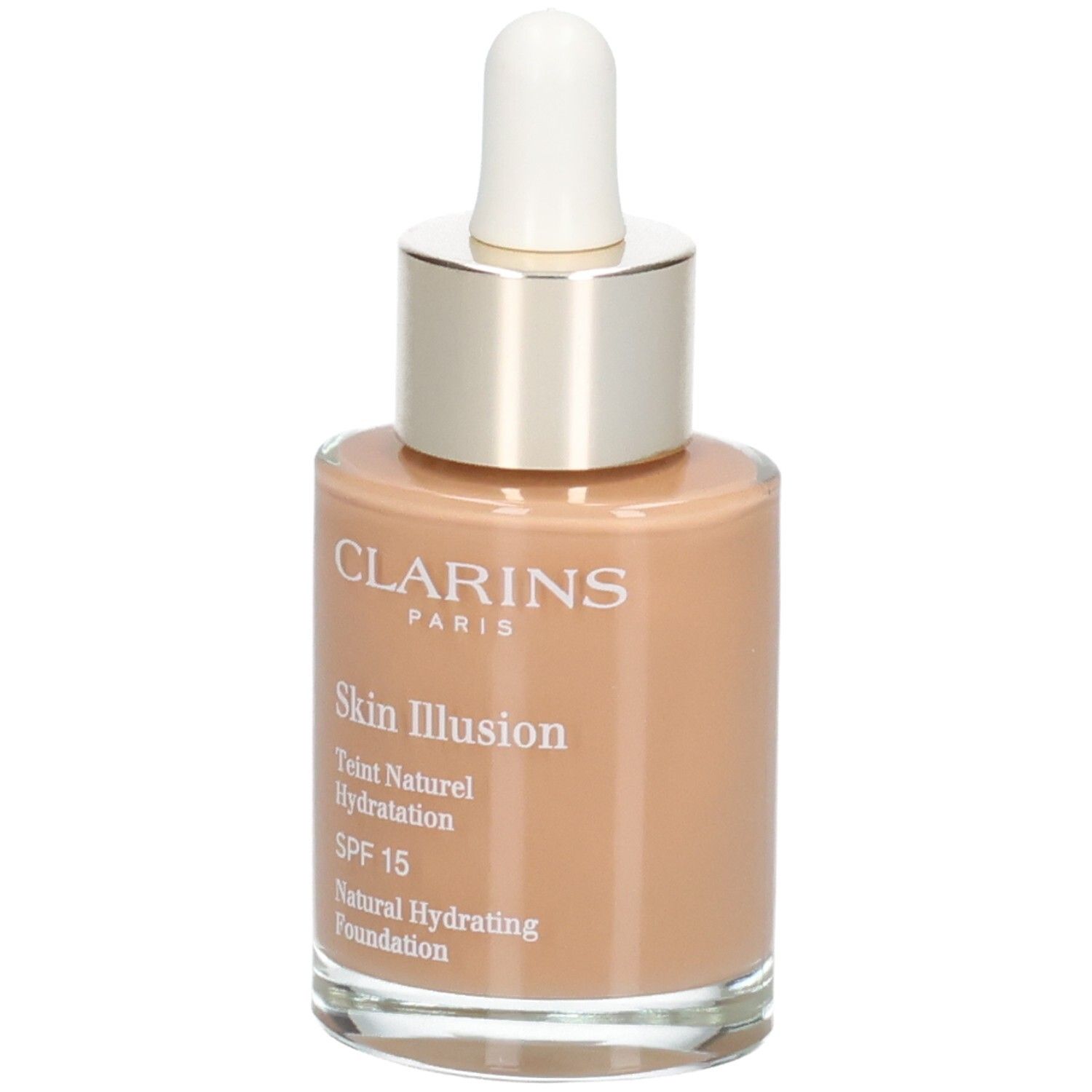 Clarins Skin Illusion fond de teint, 30ml, 113 Châtaigne.
