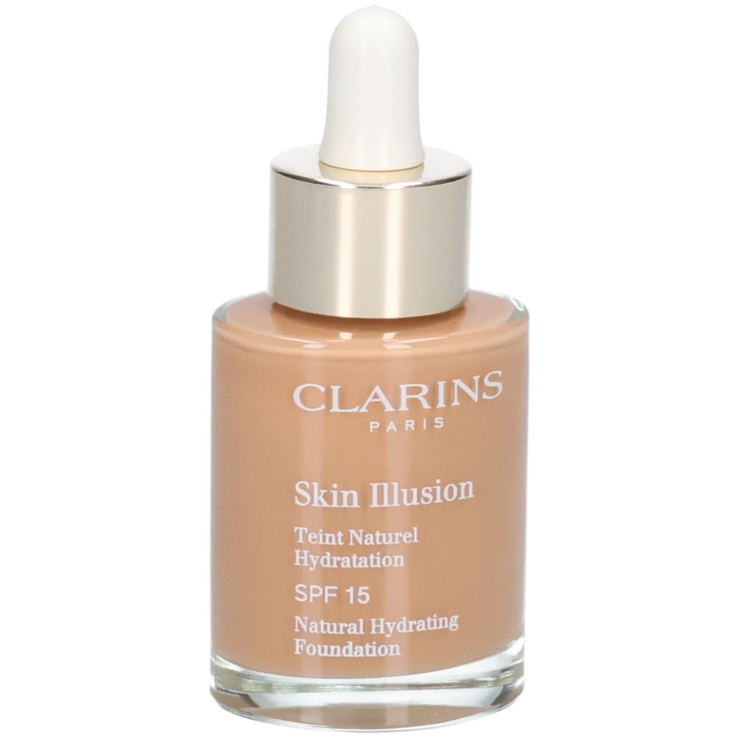 Clarins Skin Illusion fond de teint, 30ml, 113 Châtaigne.