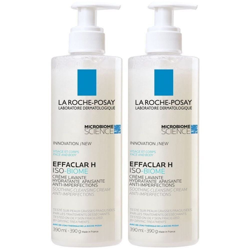 La Roche-Posay Effaclar H Iso-Biome Verzachtende Anti-Imperfecties Wascrème