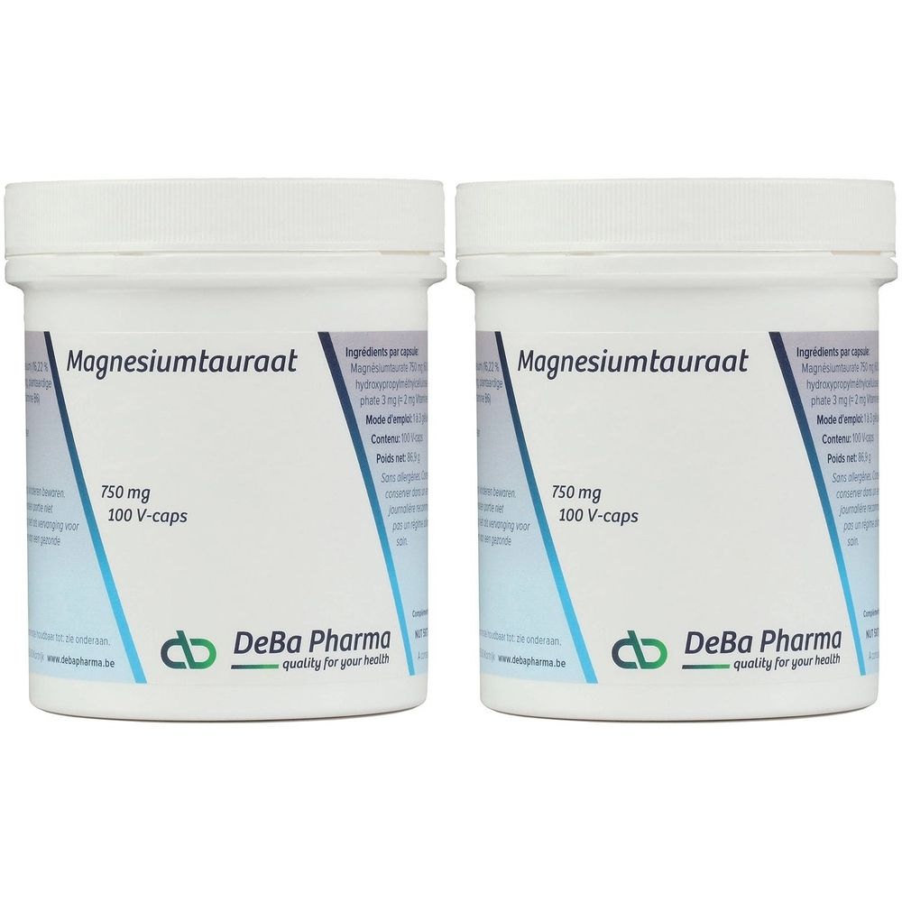 Deba Pharma Magnesiumtauraat 750mg