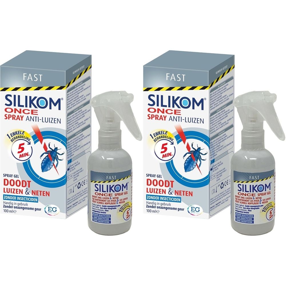 Silikom Once Spray | Anti-Luizen en Neten