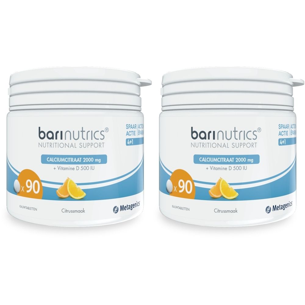 BariNutrics Calciumcitraat Citrus