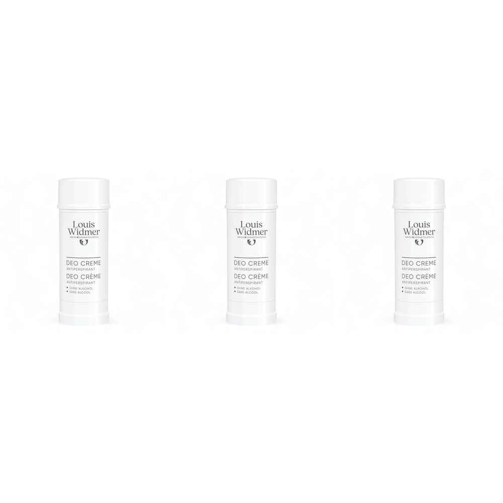 Louis Widmer Deo Antiperspirant Crème | Zonder Parfum