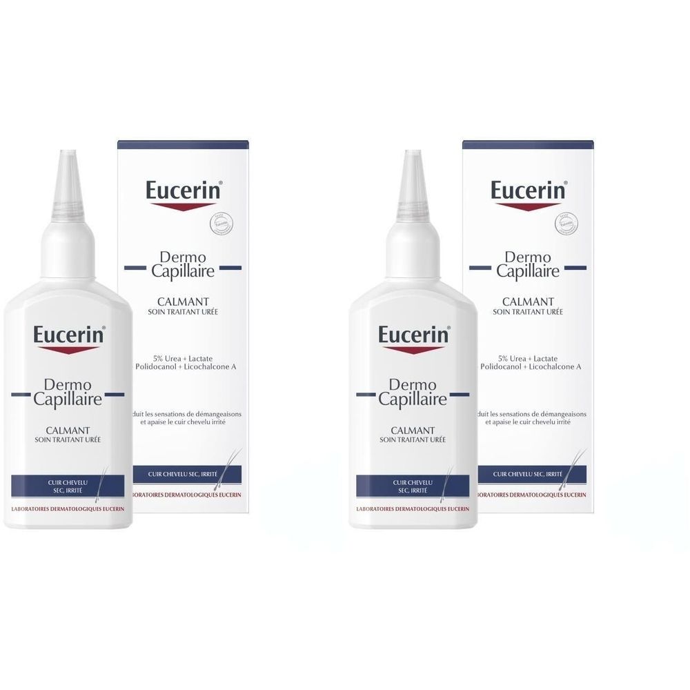 Eucerin DermoCapillaire Soin Traitant Urée Calmant Cuir Chevelu Sec Irrité