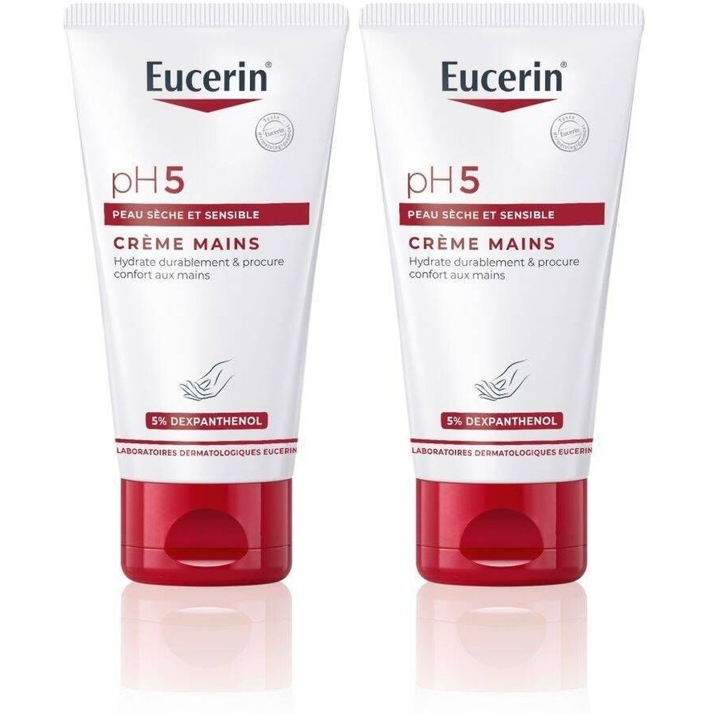 Eucerin pH5 Crème Mains Peau Sèche et Sensible
