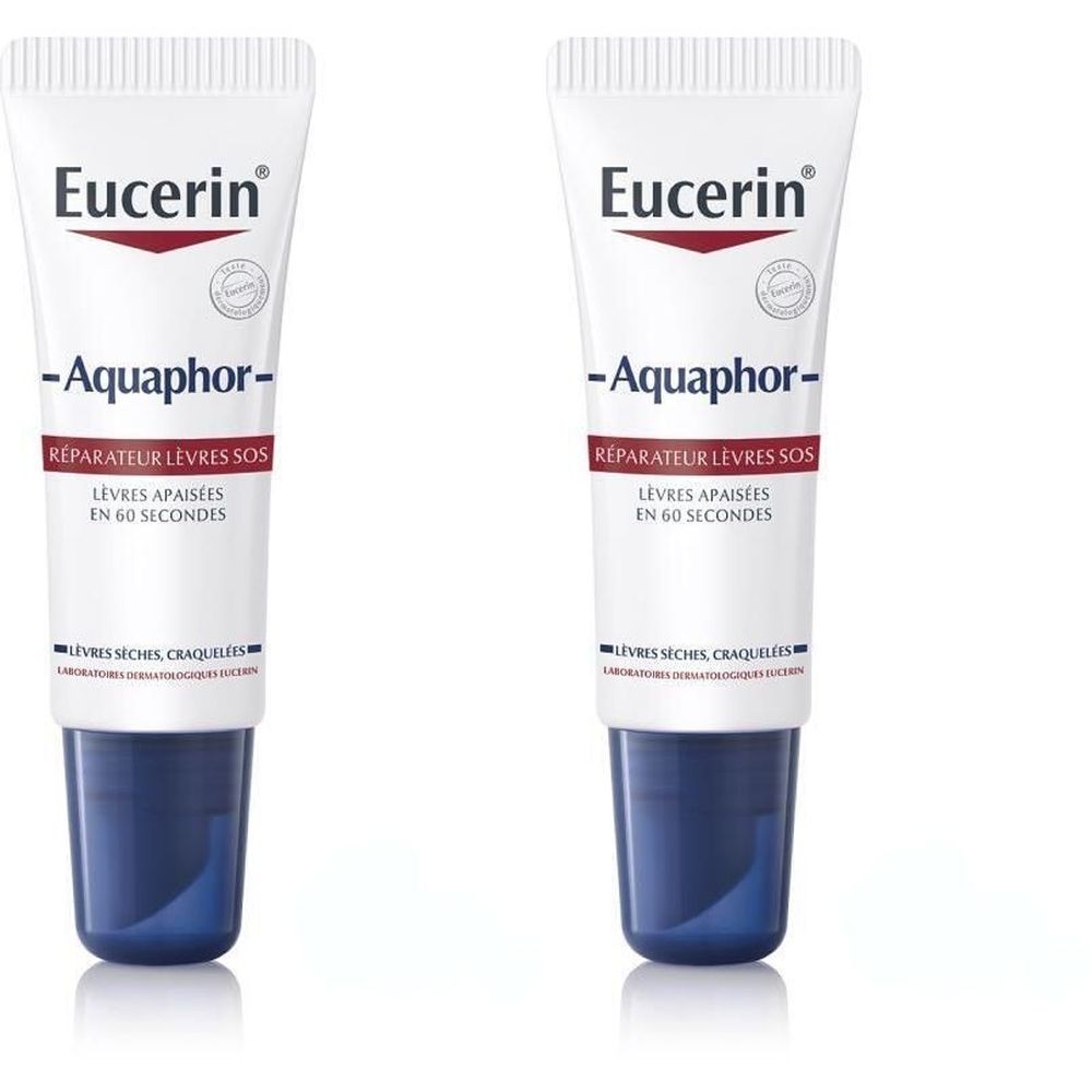 Eucerin Aquaphor Réparateur Lèvres SOS Sèches et Craquelée