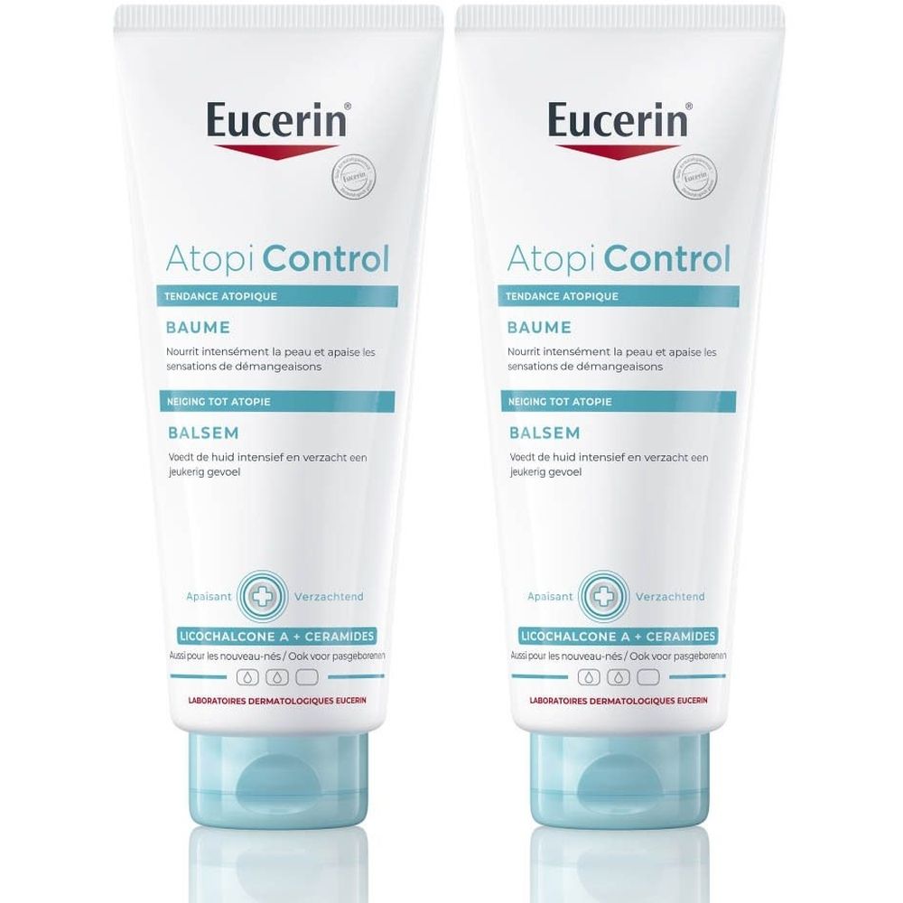 Eucerin AtopiControl Balsem Snel Absorberend Zeer Droge Huid met neiging tot Atopie