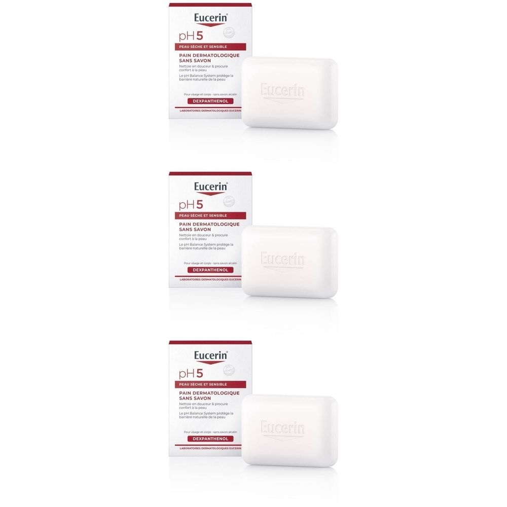 Eucerin pH5 Pain Dermatologique Visage et Corps Peau Sèche et Sensible