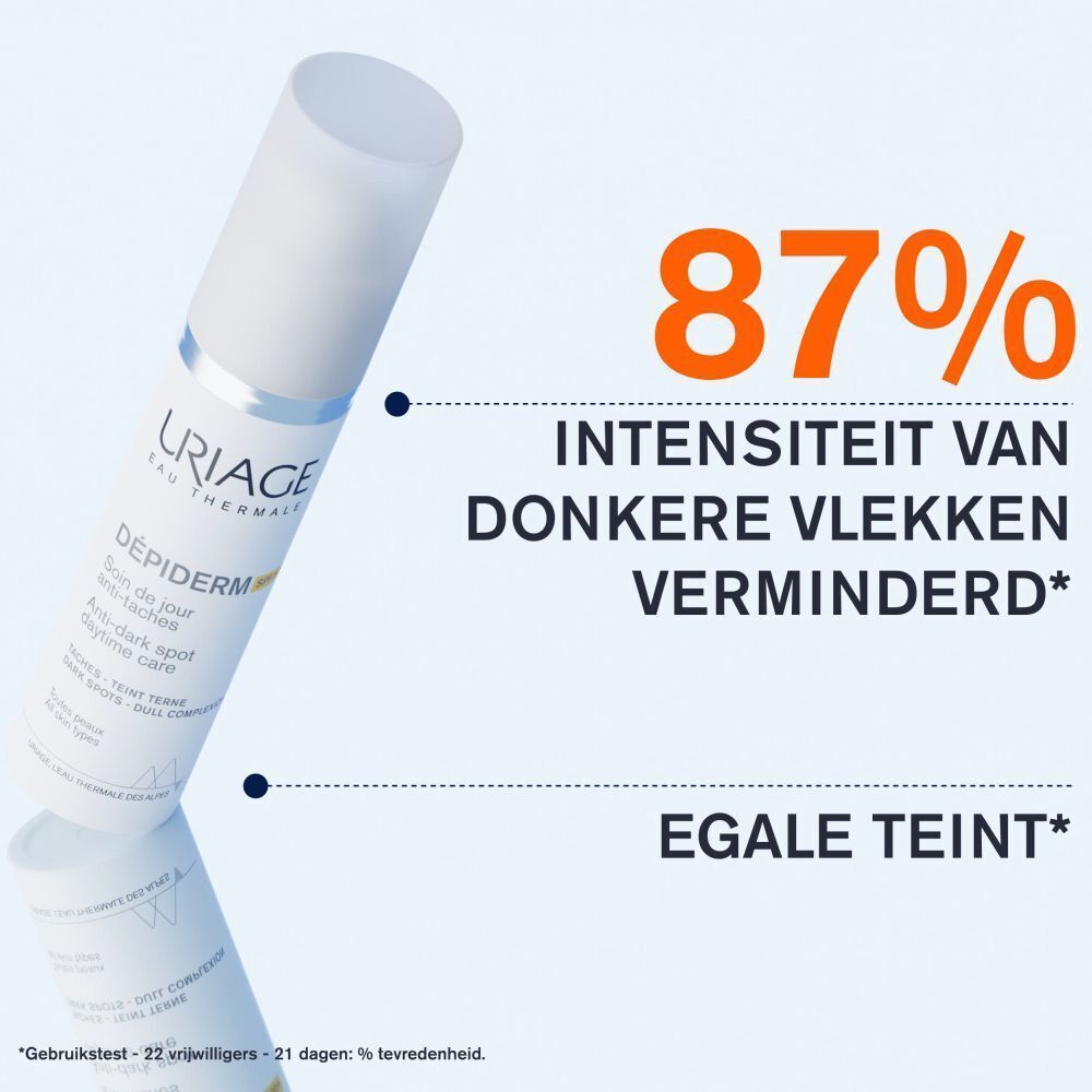 Crèmetextuur op huid met aanduidingen voor lichte textuur en SPF50+.