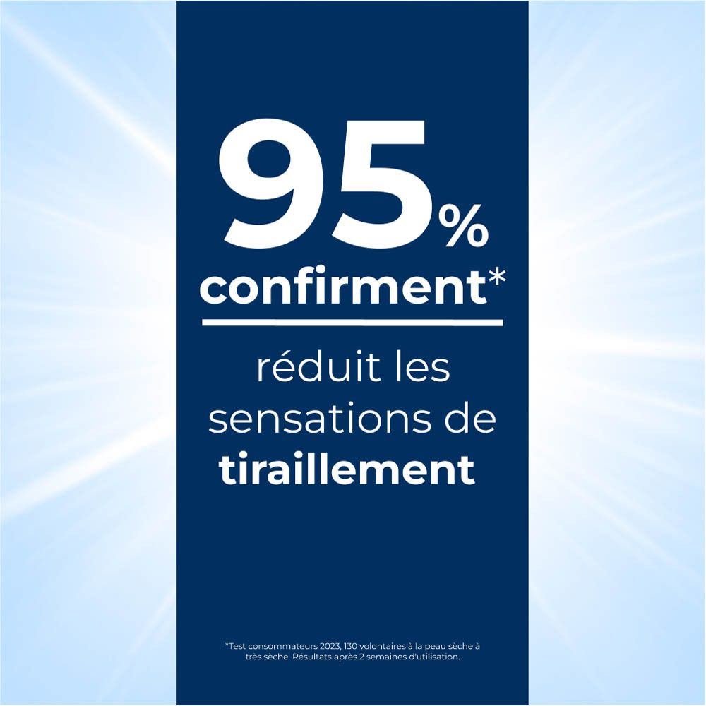 95% confirment : réduit les sensations de tiraillement. Étude clinique.