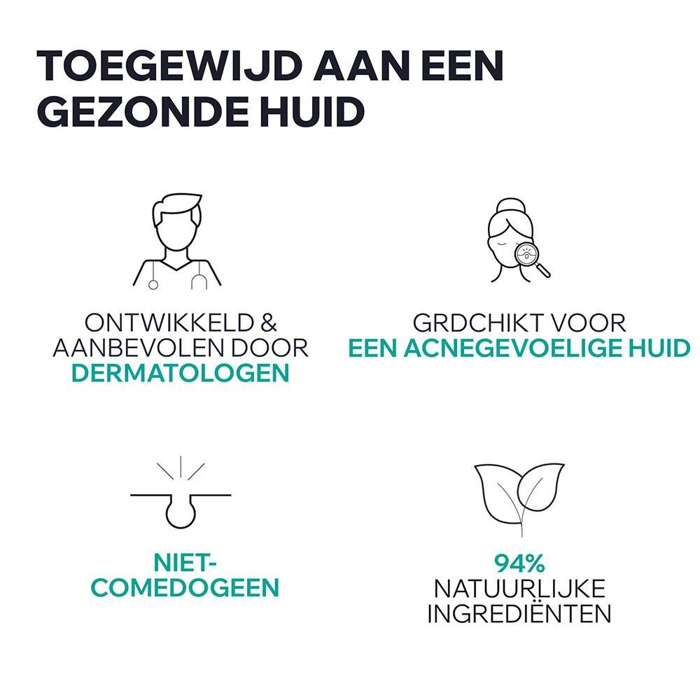 Huidverzorging: Werkt op stressgerelateerde onzuiverheden. Exclusief Frans patent.
