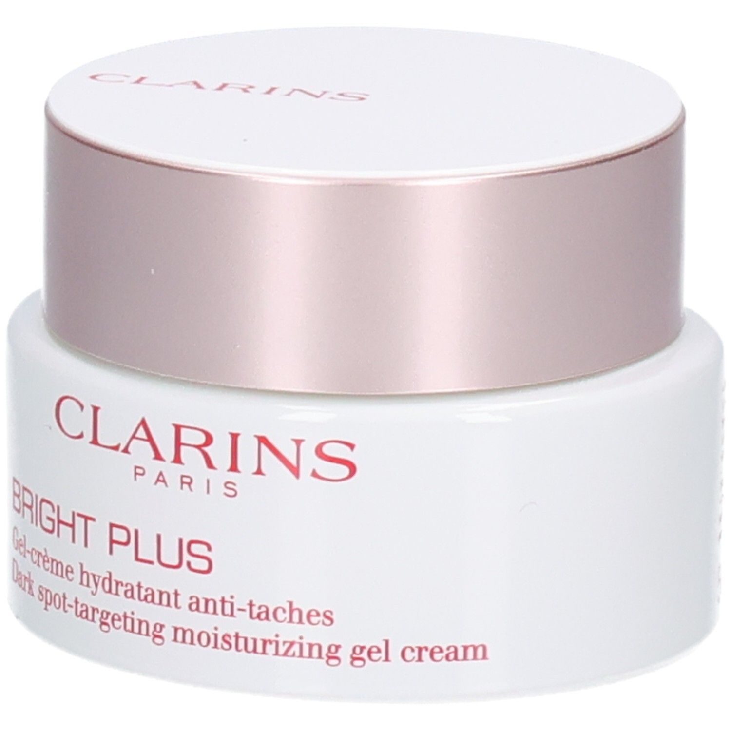 Clarins Bright Plus hydraterende gel-crème tegen vlekken.