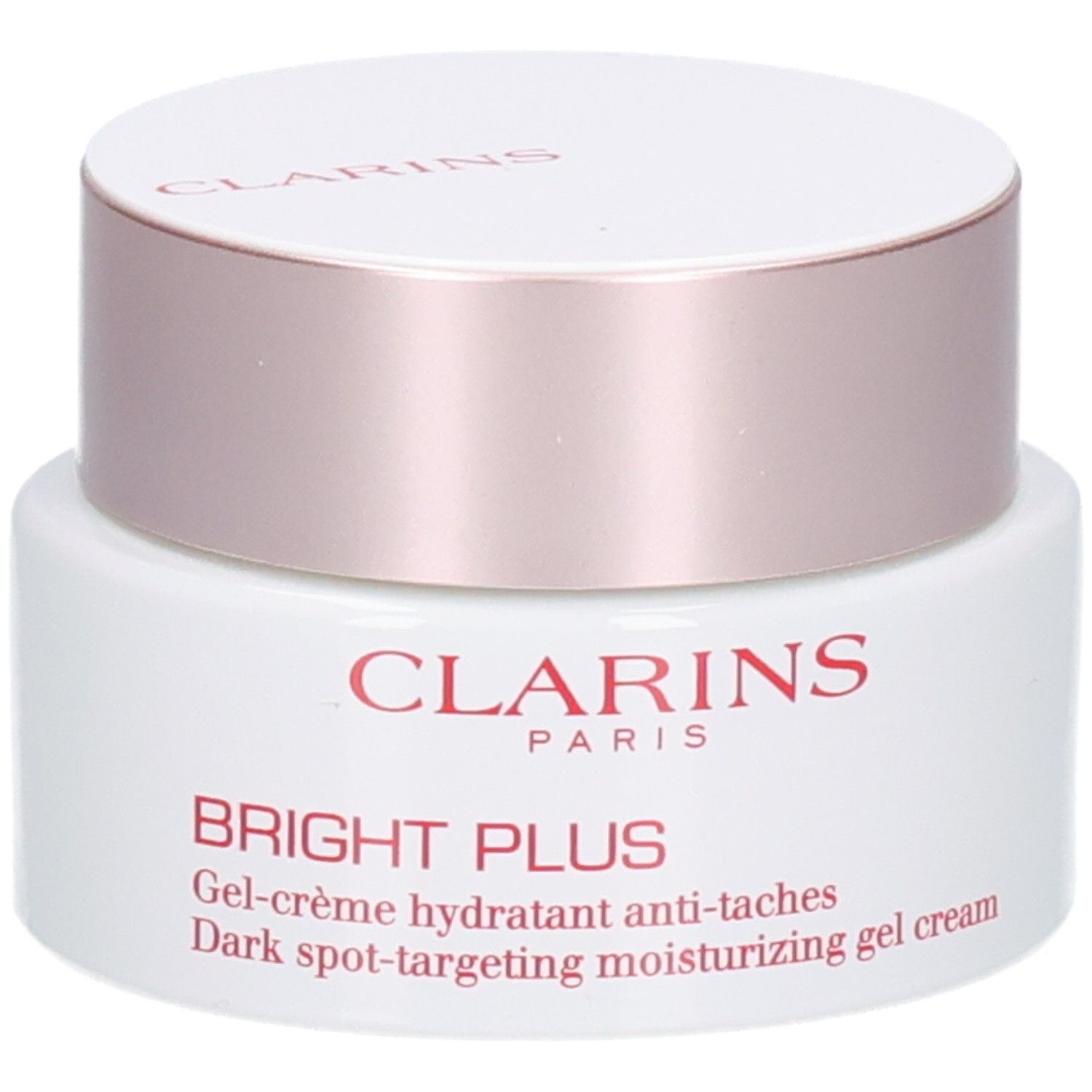 Clarins Bright Plus hydraterende gel-crème tegen vlekken.