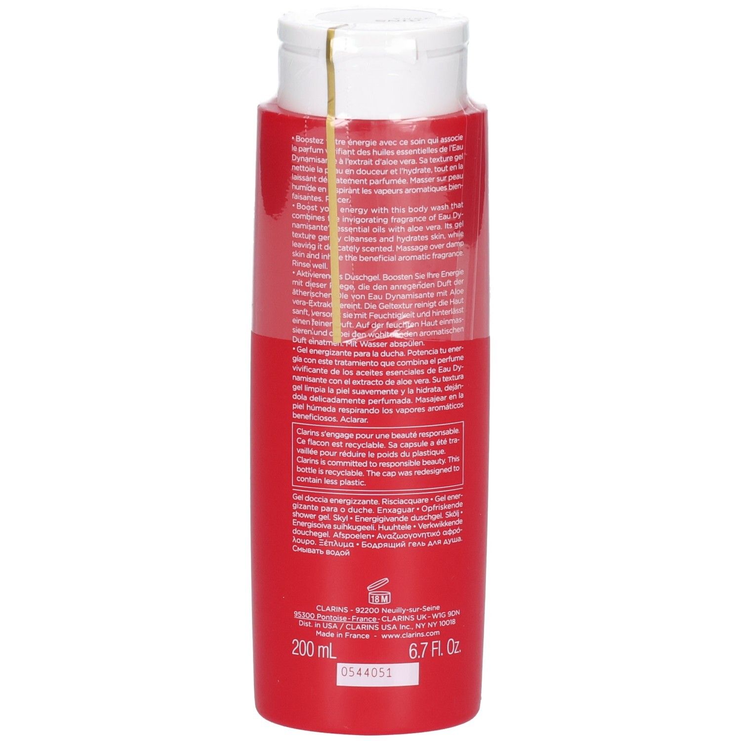 Clarins Gel Douche Eau Dynamisante