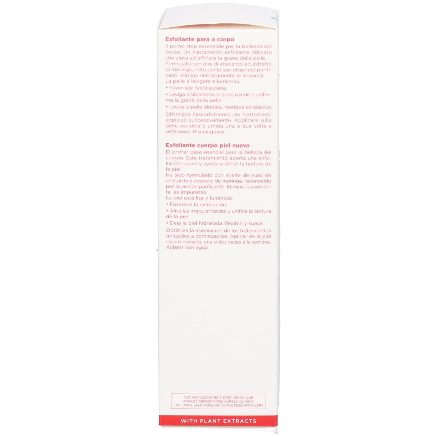 Clarins Gommage Exfoliant Peau Neuve