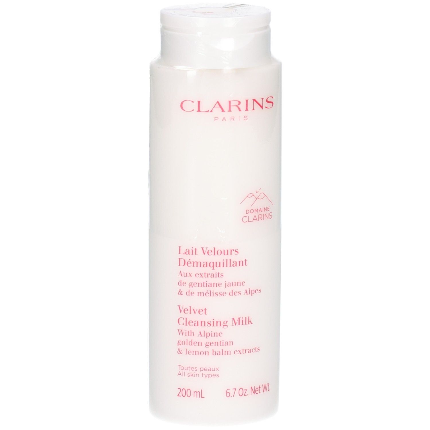 Clarins Fluweelzachte Reinigingsmelk, 200 ml.