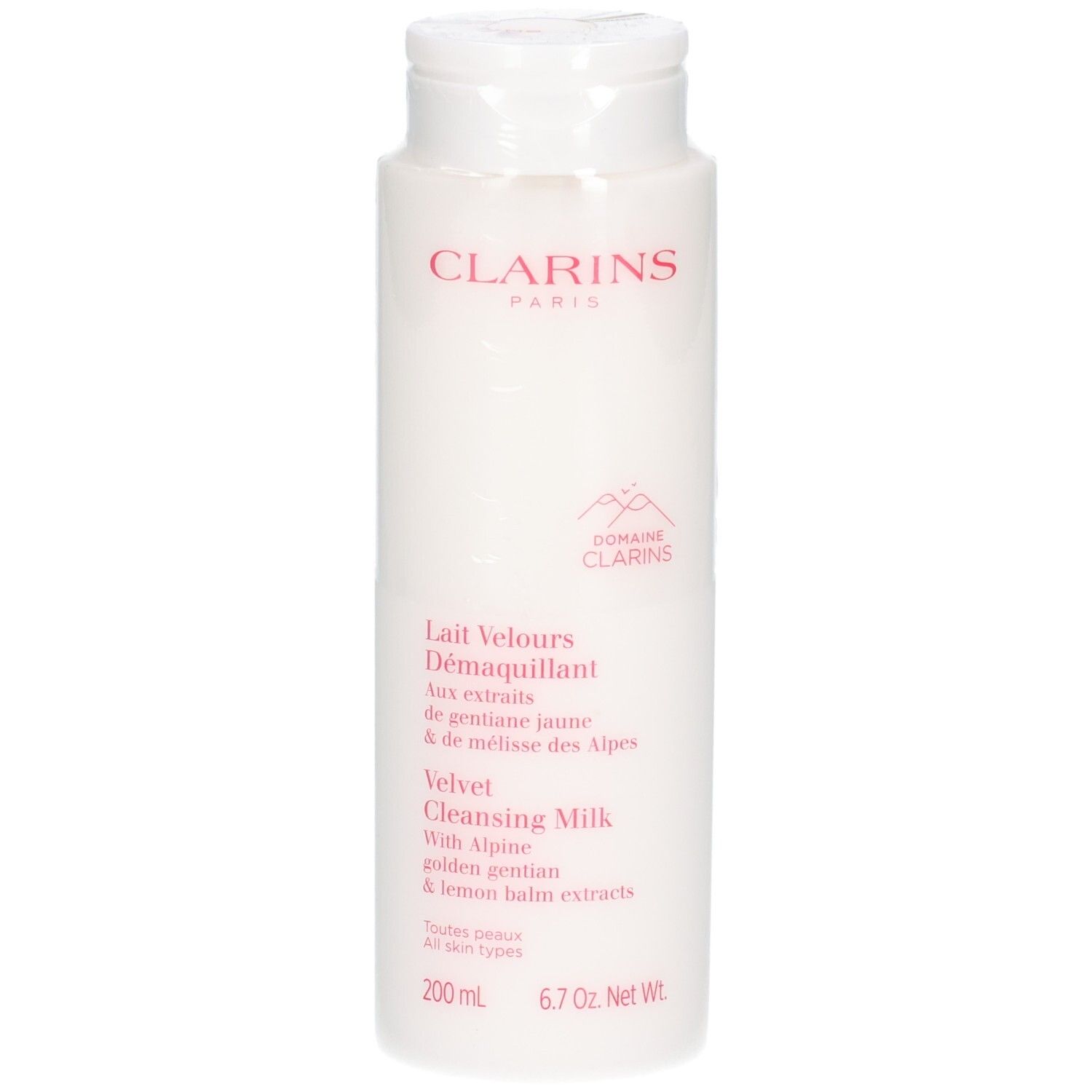 Clarins Fluweelzachte Reinigingsmelk, 200 ml.