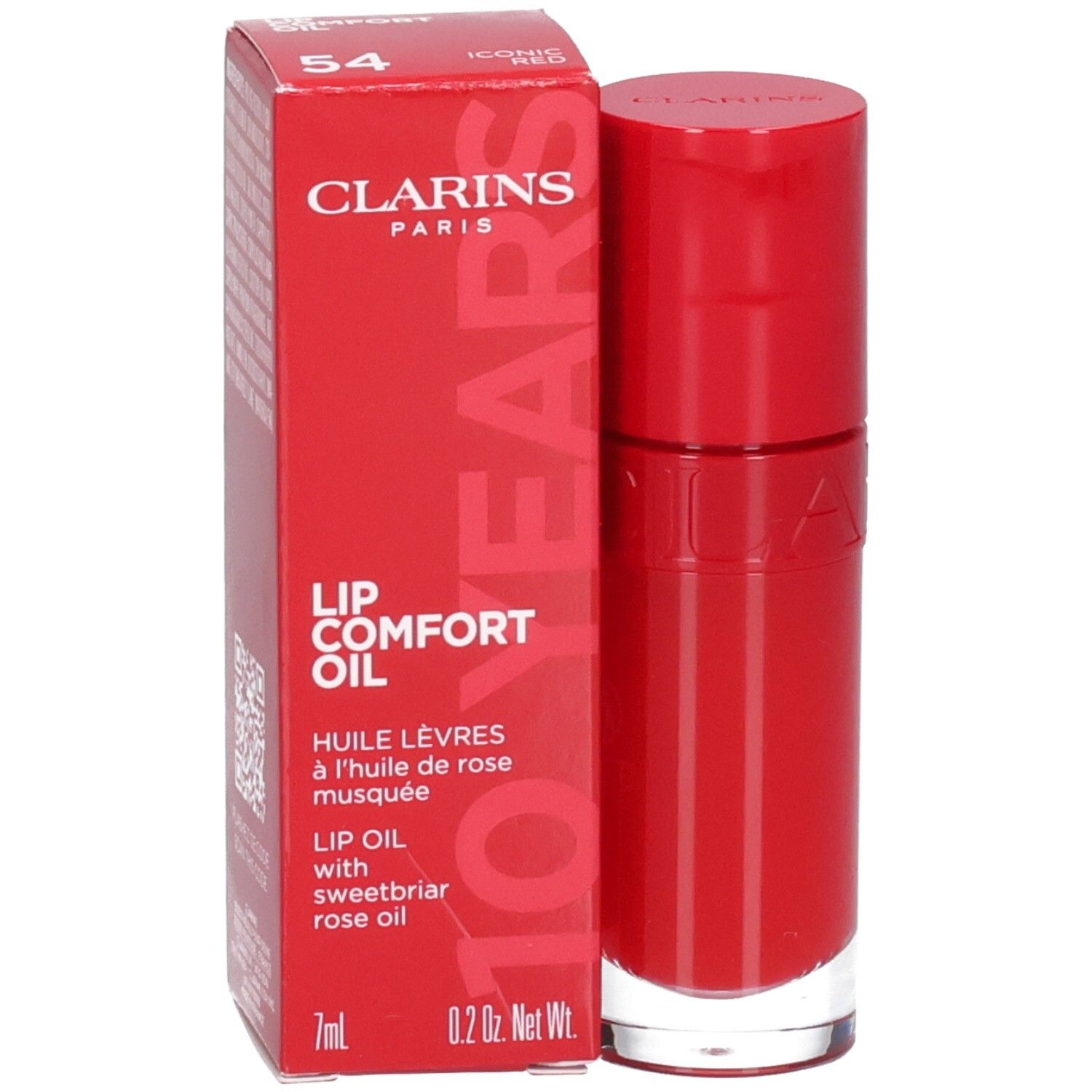 Clarins Lip Oil 10°Anniversario 54 Iconic Red