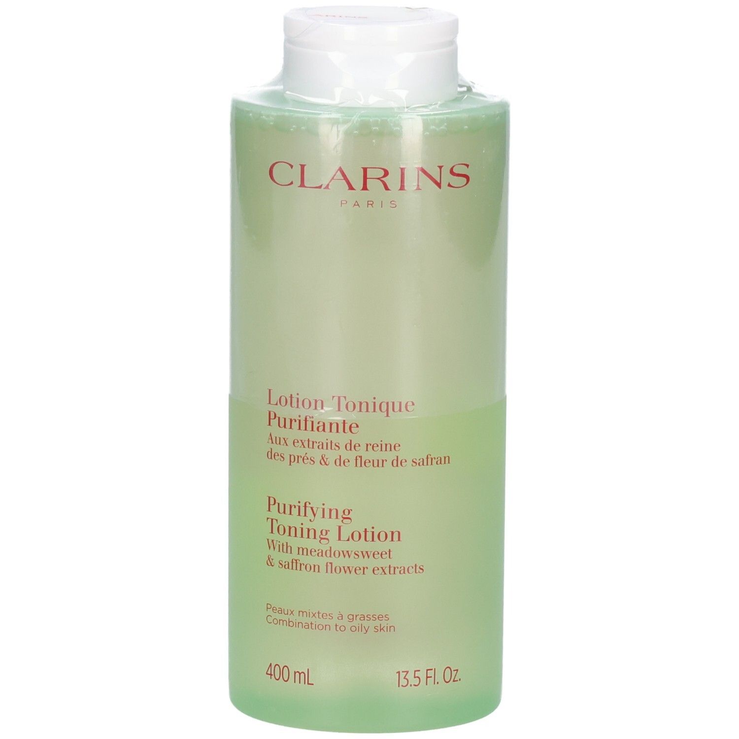 Clarins Zuiverende Tonic Lotion, 400 ml, fles.