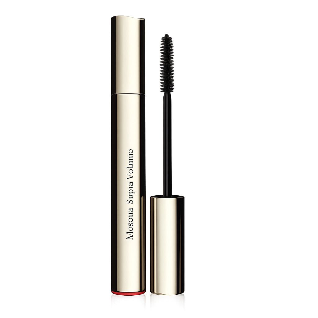 Clarins Supra Volume Mascara verpakking, kleur 01 Intense Black.