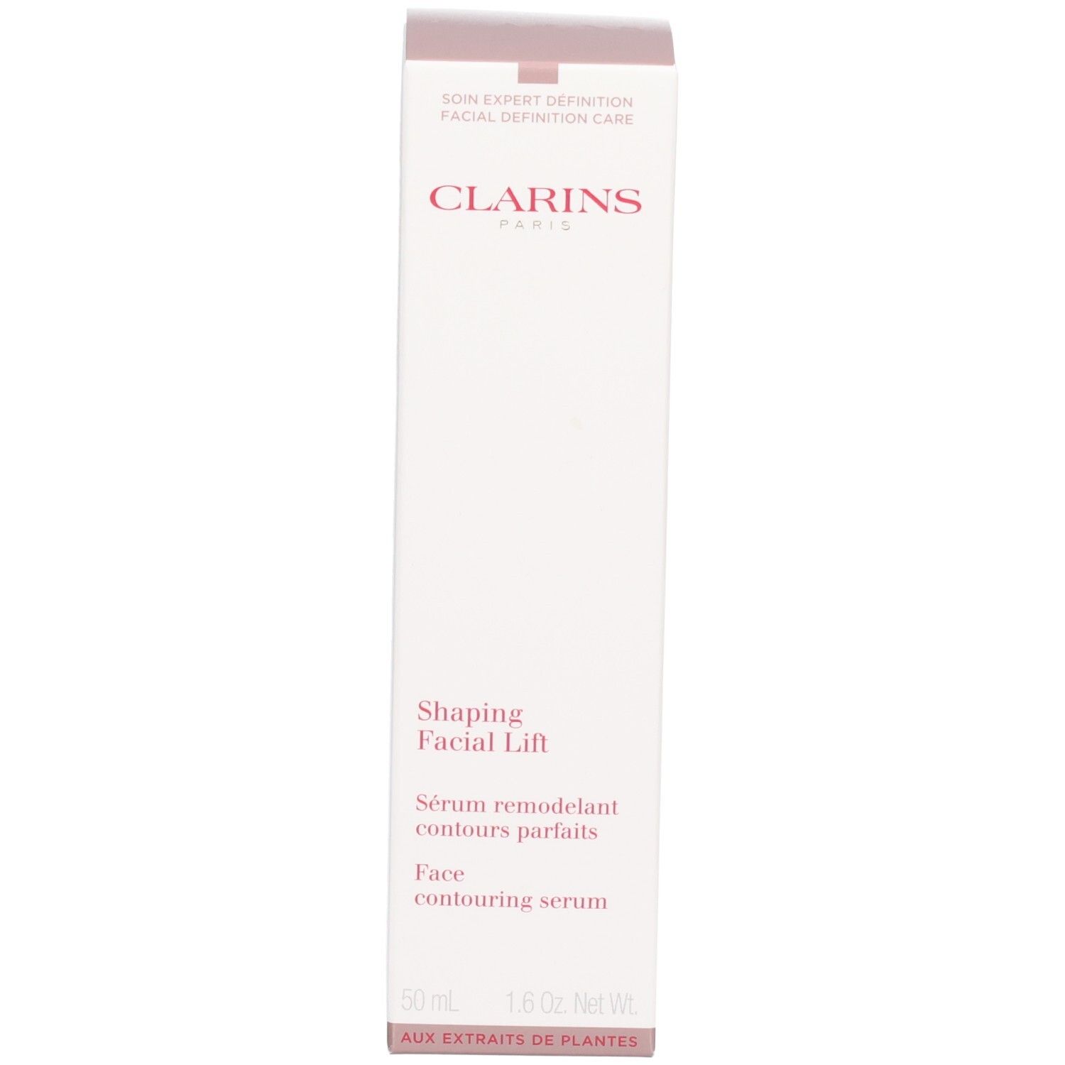 Boîte Clarins, Sérum Shaping Facial Lift.