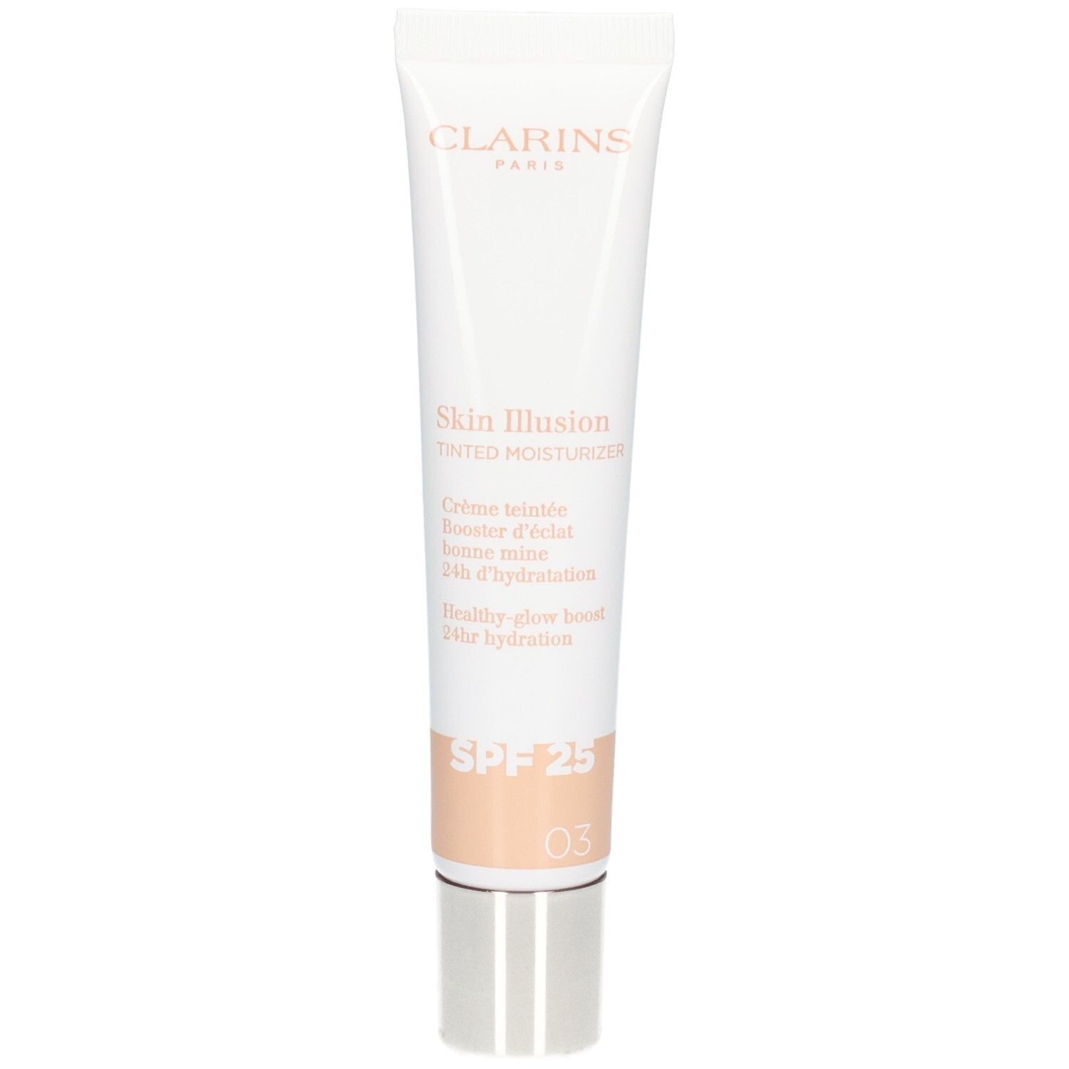 Clarins Skin Illusion getinte dagcrème SPF 25, tint 03.