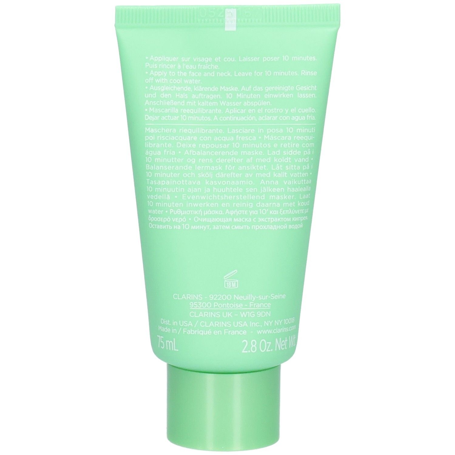 Clarins SOS Pure Rebalancing clay mask