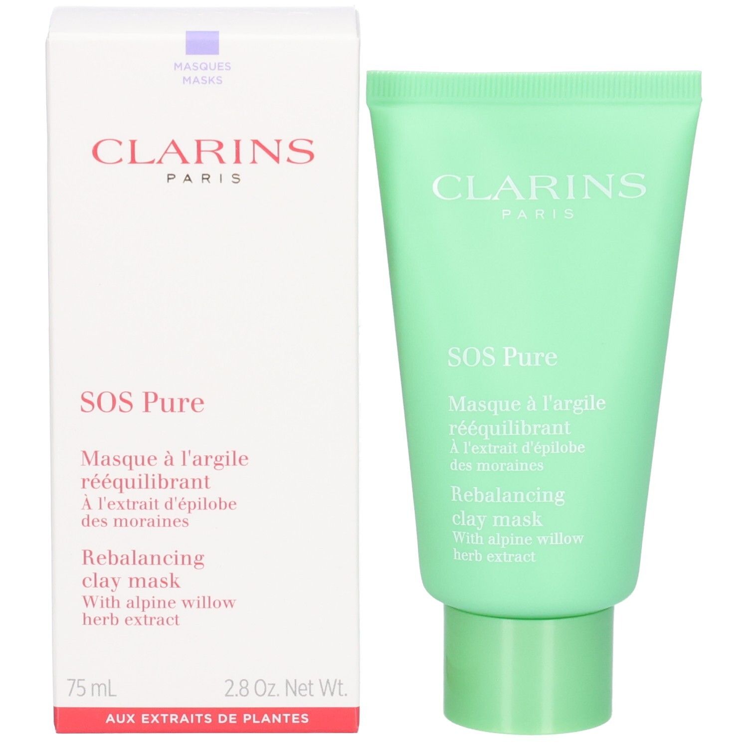 Clarins SOS Pure Rebalancing clay mask