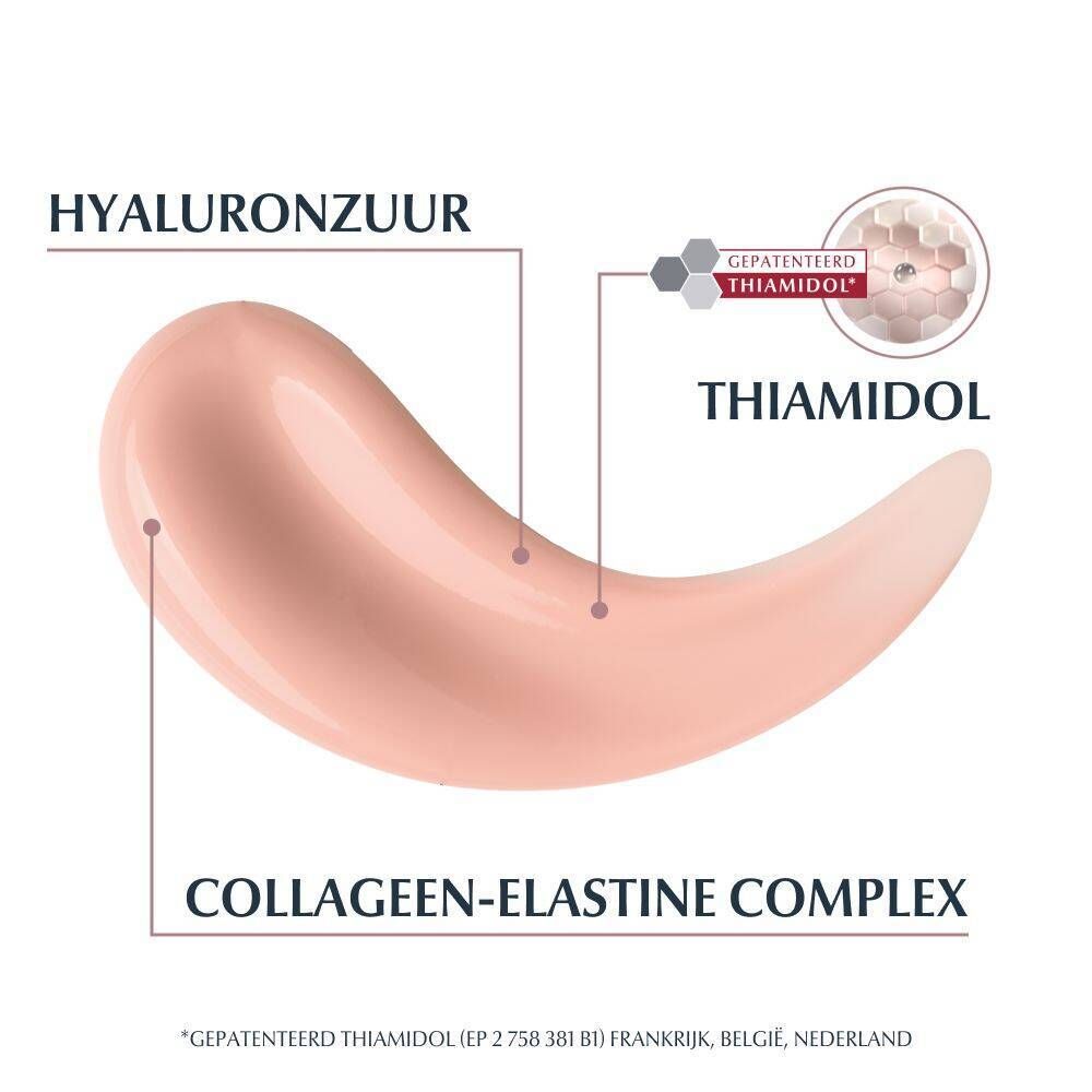 Eucerin Hyaluron-Filler + Elasticity Dagcrème Rosé SPF 30: Hyaluronzuur, Thiamidol, Collageen-Elastine Complex.