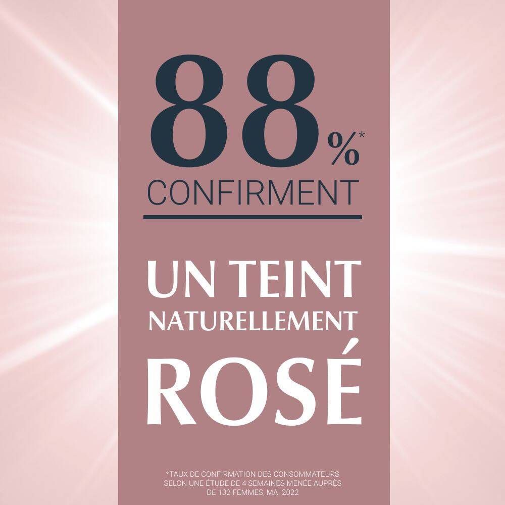 88% de confirmation pour un teint naturellement rosé avec Eucerin Hyaluron-Filler + Elasticity Soin de Jour Rosé SPF 30.