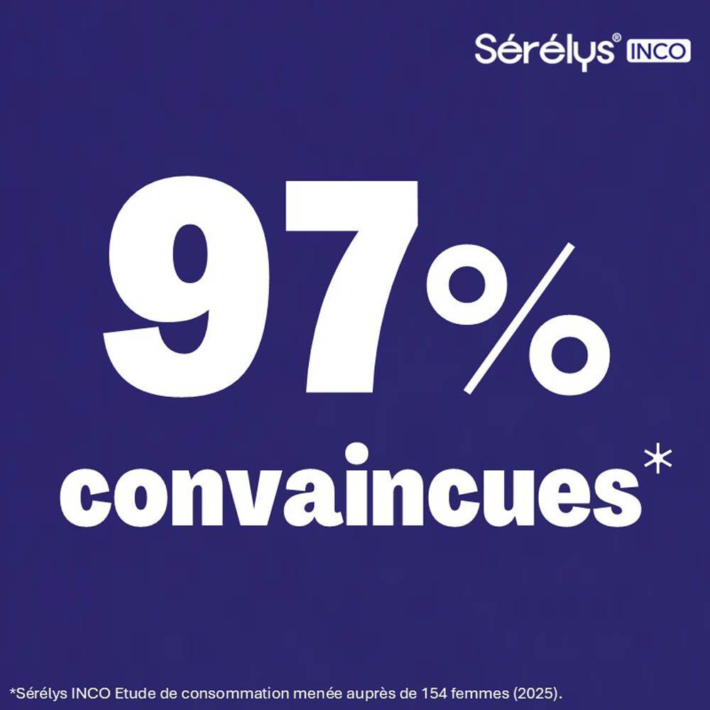 97% convaincues. Sérélys INCO.