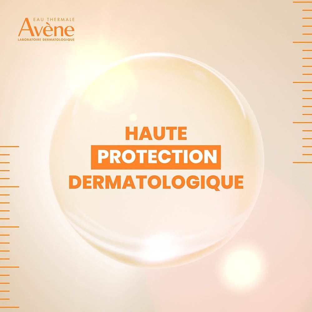 Avène Eau Thermale : Haute protection dermatologique.