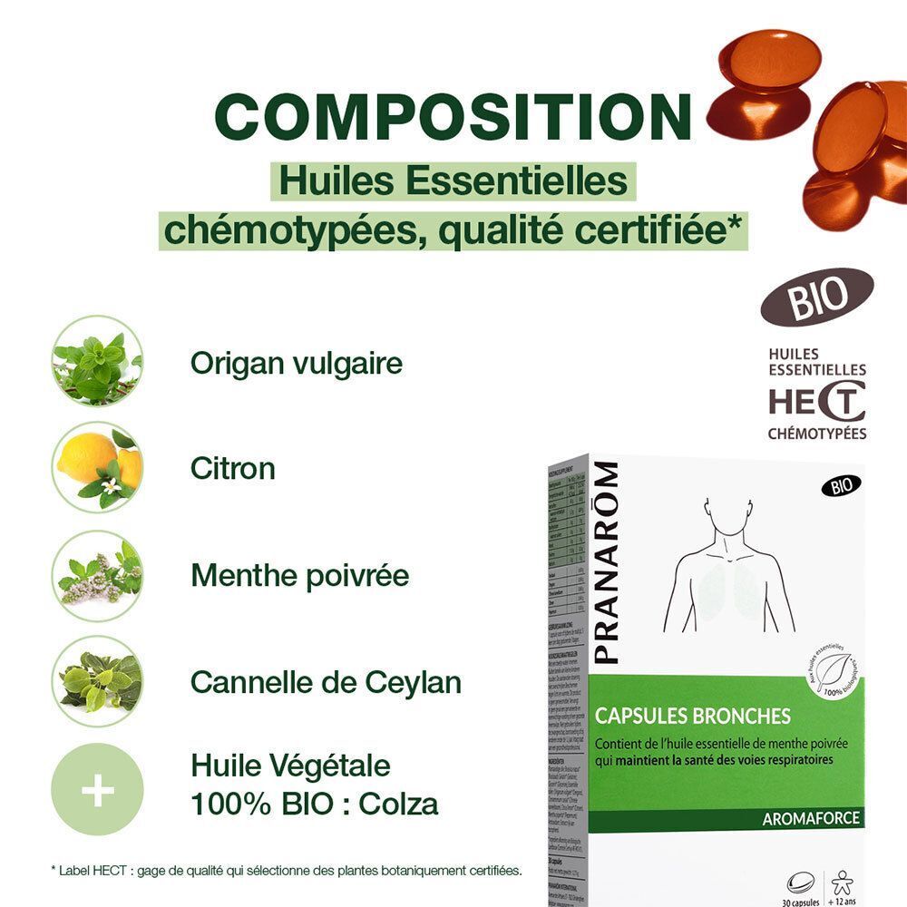 Composition : Huiles essentielles, qualité certifiée. Origan, citron, menthe poivrée, cannelle, huile végétale.